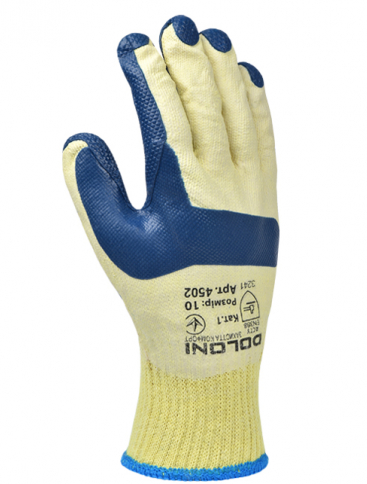 Рукавички 4502 EXTRAGRAB трикотажні з латексним покриттям DOLONI розмір 10